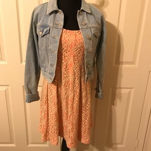 🌺 Bundle Special 🌺 Peachy Lace Dress